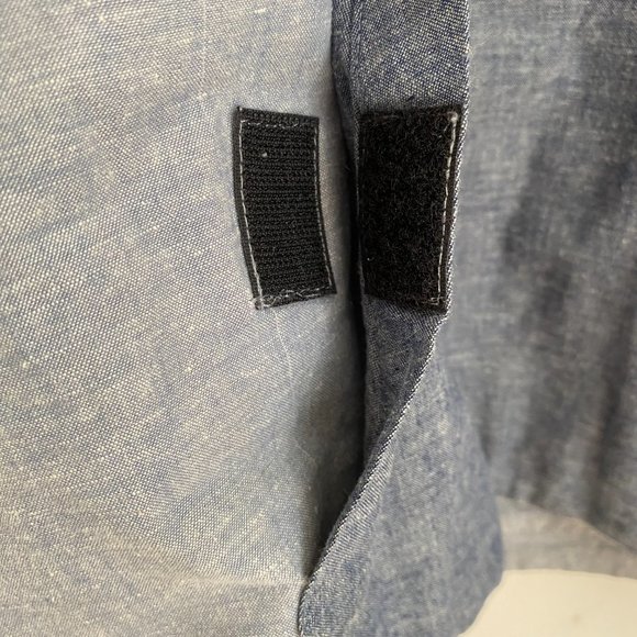 Lifetime Collective Chambray Pullover Rain Coat Men's Small - Picture 8 of 10